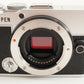 6,207 Shots / OLYMPUS PEN E-P7 Silver Mirrorless Camera from Japan #11417