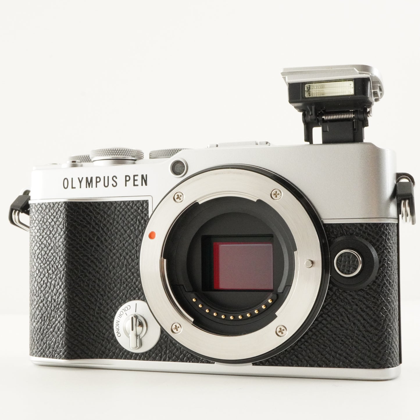 6,207 Shots / OLYMPUS PEN E-P7 Silver Mirrorless Camera from Japan #11417