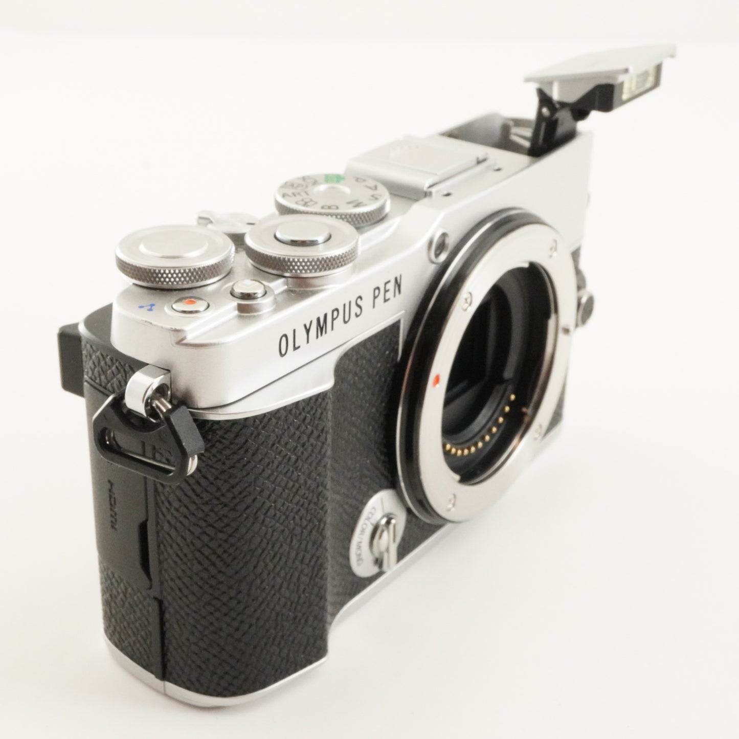 6,207 Shots / OLYMPUS PEN E-P7 Silver Mirrorless Camera from Japan #11417