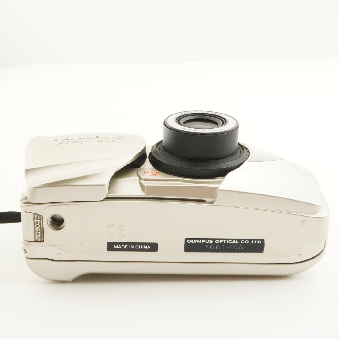 OLYMPUS mju II 110 [mju:] + RC-200 Point & Shoot Film Camera from Japan #11431