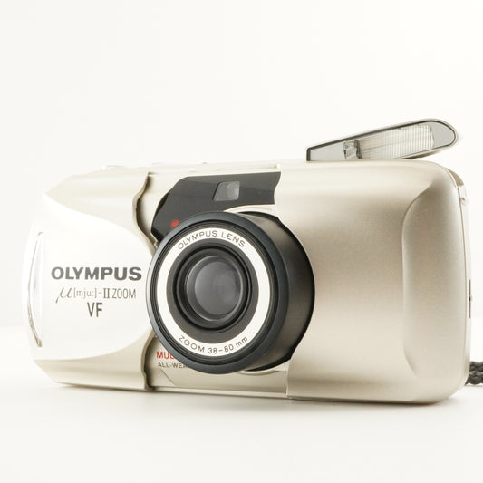 OLYMPUS mju II ZOOM [mju:] Point & Shoot Film Camera from Japan #11432