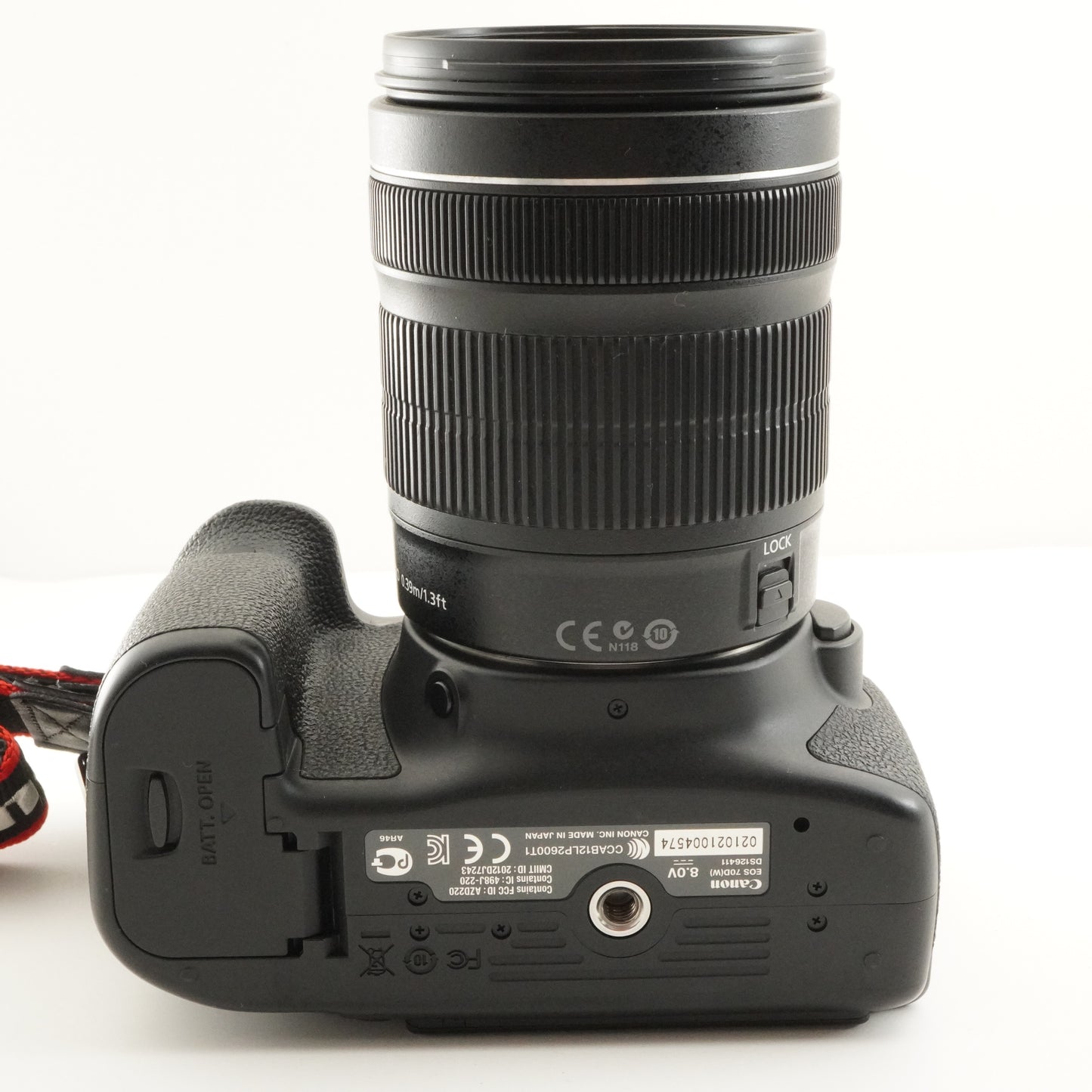 [4,792 Shots] Canon EOS 70D + EF-S 18-135mm In Box + 32GB SDHC from Japan #11520