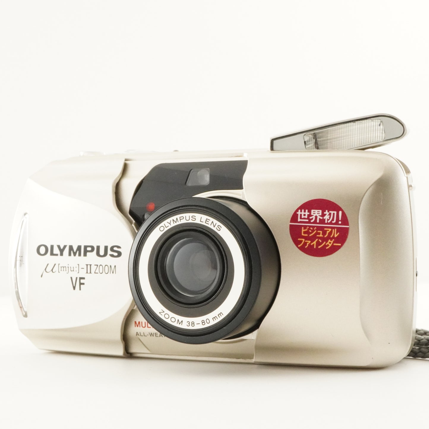 OLYMPUS mju II ZOOM VF [mju:] Point & Shoot Film Camera from Japan #11646
