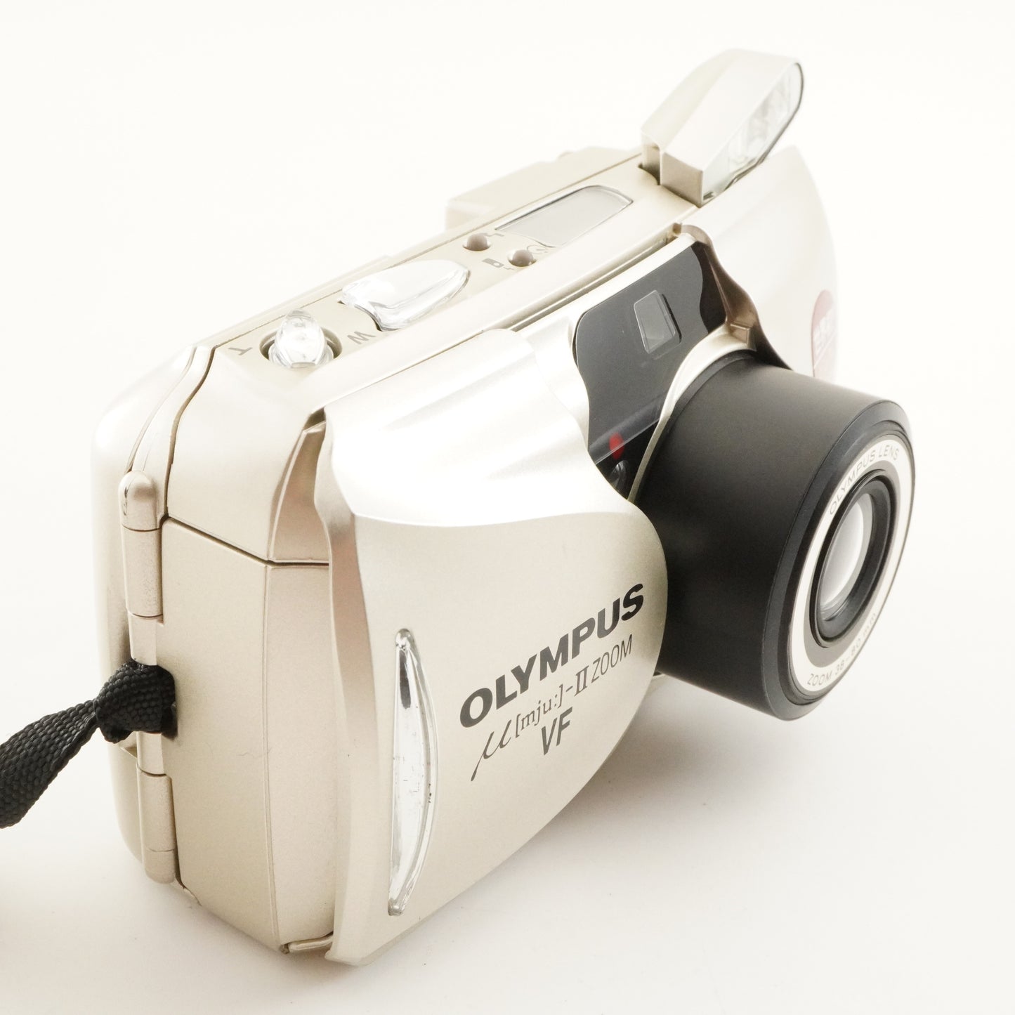 OLYMPUS mju II ZOOM VF [mju:] Point & Shoot Film Camera from Japan #11646
