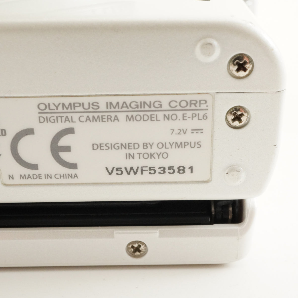 4,897 Shots/ OLYMPUS PEN E-PL6 White 14-42mm II R + 8GB SDCard from Japan #11696