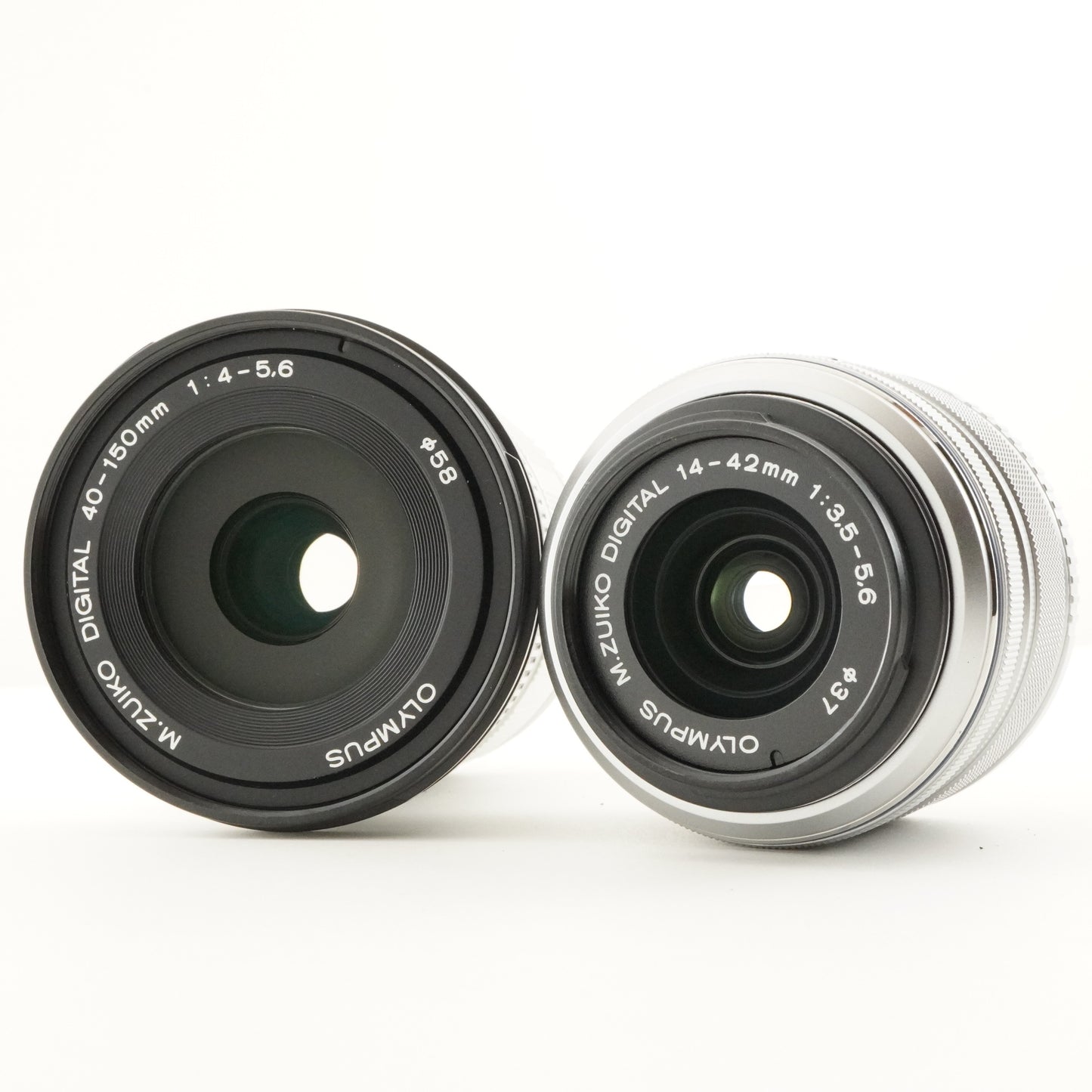 [2,537 Shots] OLYMPUS PEN E-P3 Silver +14-42 +40-150 +4GB SDHC from Japan #11705