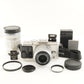 [2,537 Shots] OLYMPUS PEN E-P3 Silver +14-42 +40-150 +4GB SDHC from Japan #11705