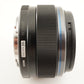 OLYMPUS OM SYSTEM M.ZUIKO DIGITAL 17mm F1.8 II MSC Black from Japan #11734