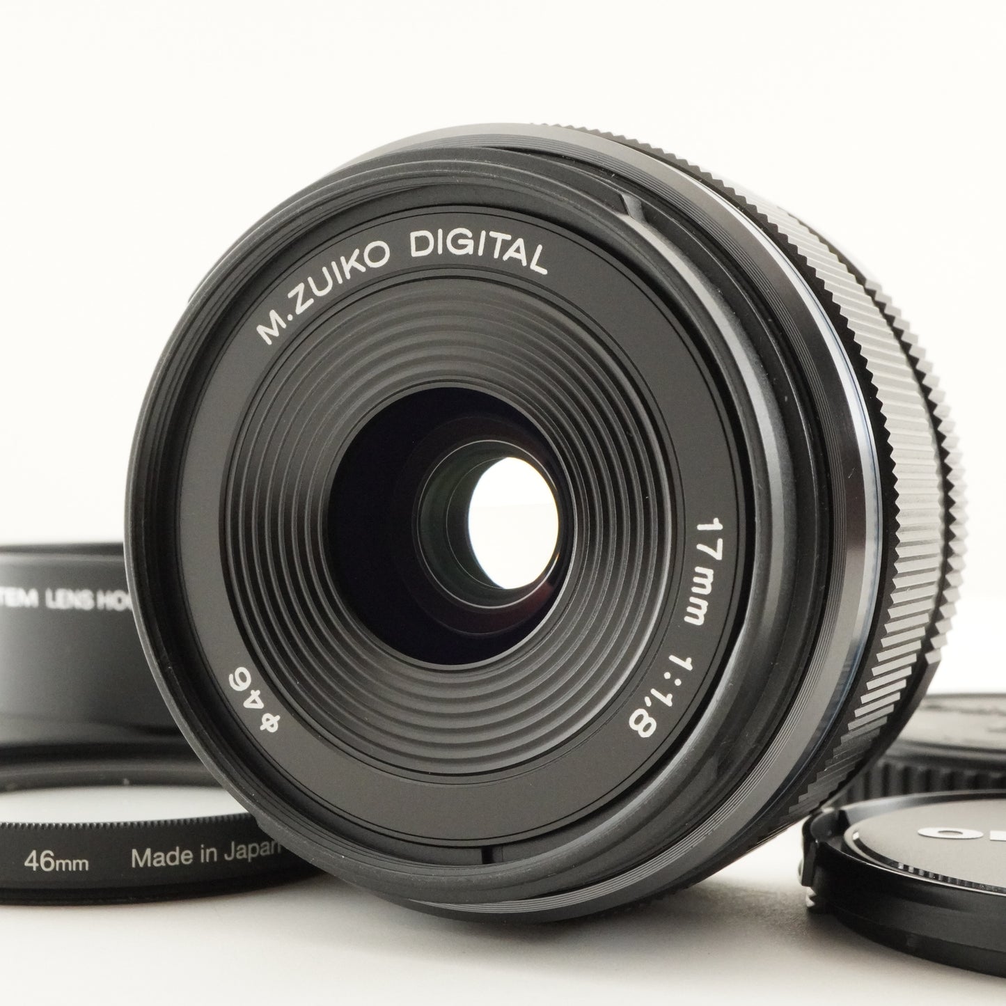 OLYMPUS OM SYSTEM M.ZUIKO DIGITAL 17mm F1.8 II MSC Black from Japan #11734