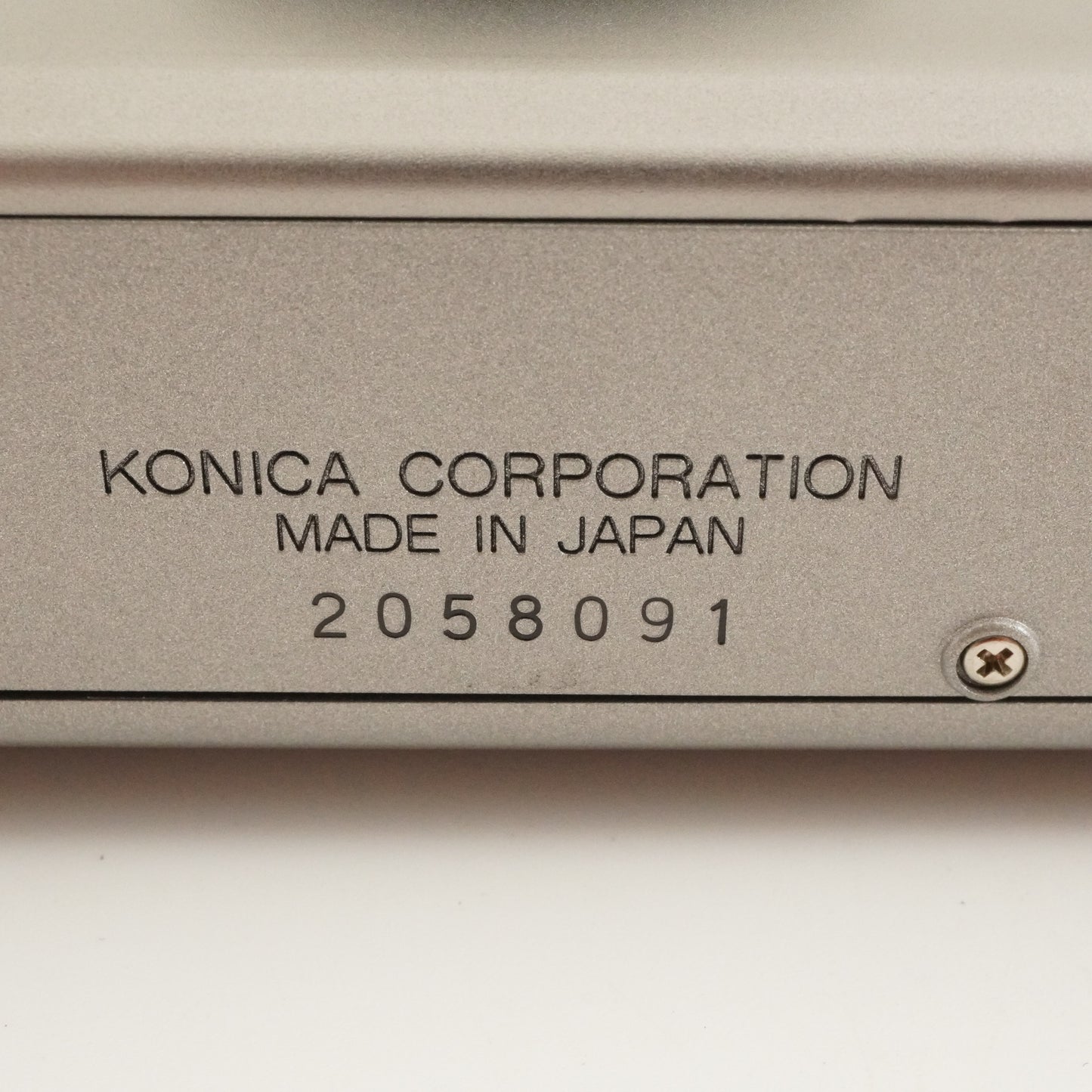 Konica BiG mini F With Case Point & Shoot Film Camera from Japan #11845