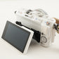 10,180 Shots/ OLYMPUS PEN Lite E-PL6 White+14-42+40-150+4GB SD from Japan #11866