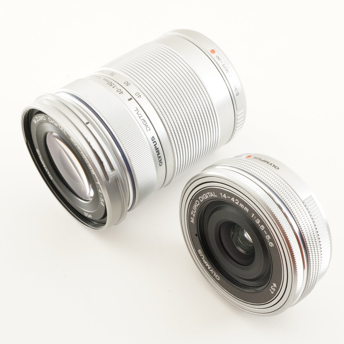 10,180 Shots/ OLYMPUS PEN Lite E-PL6 White+14-42+40-150+4GB SD from Japan #11866