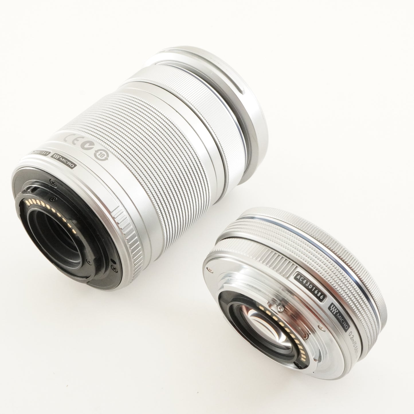 10,180 Shots/ OLYMPUS PEN Lite E-PL6 White+14-42+40-150+4GB SD from Japan #11866