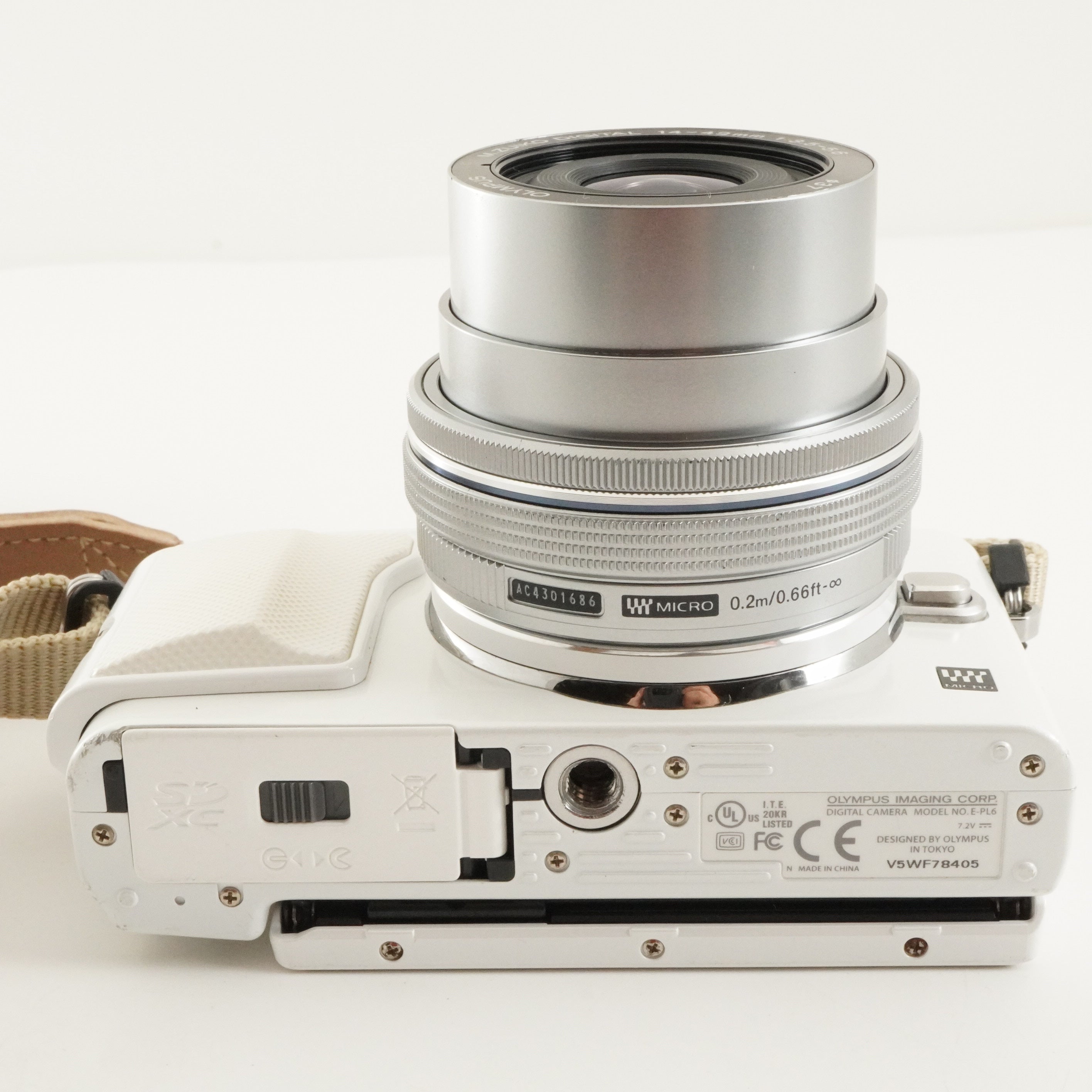 10,180 Shots/ OLYMPUS PEN Lite E-PL6 White+14-42+40-150+4GB SD