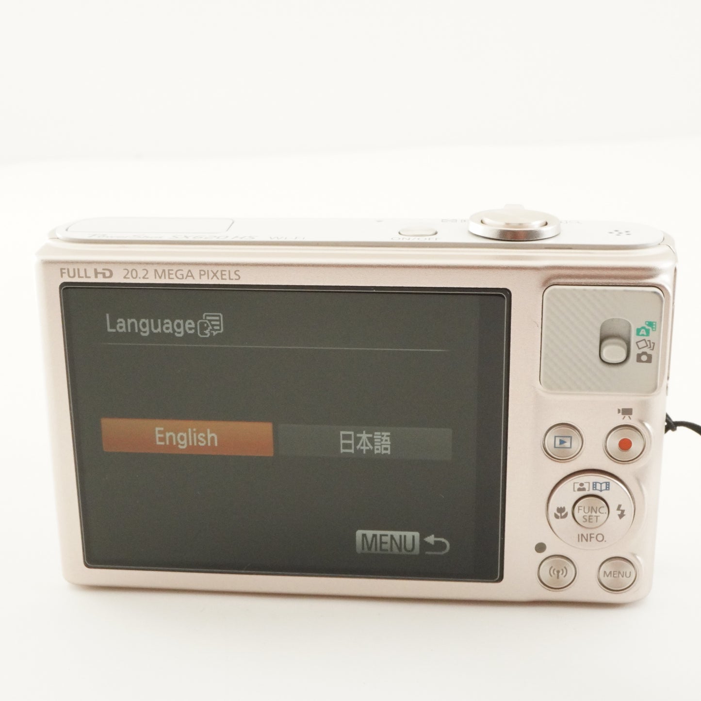 Canon PowerShot SX620 HS White & 4GB SDHC Card Digital Camera from Japan #11880