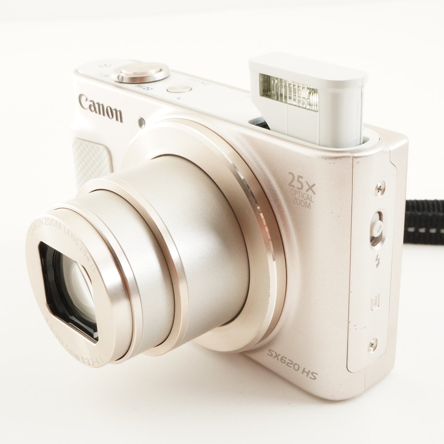 Canon PowerShot SX620 HS White & 4GB SDHC Card Digital Camera from Japan #11880