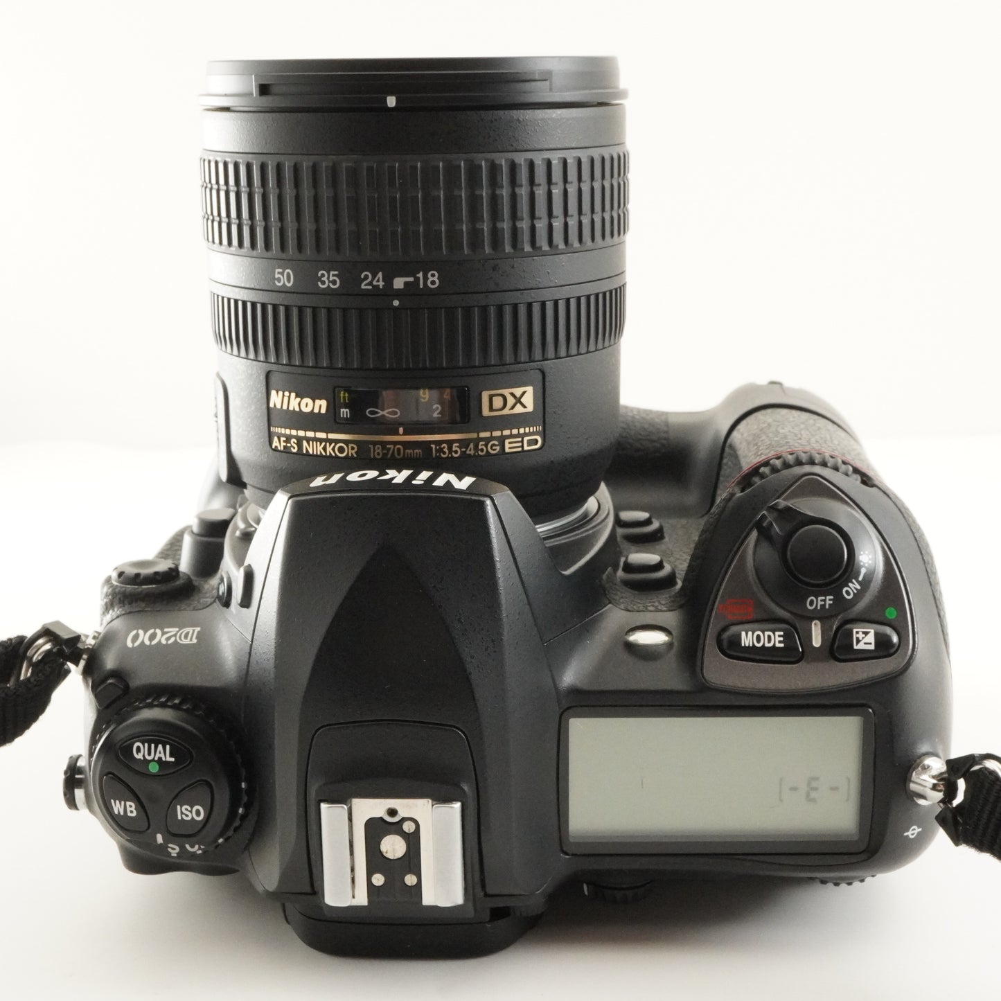 8,761 Shots / Nikon D200 In Box + MB-D200 + AF-S 18-70mm from Japan #11902