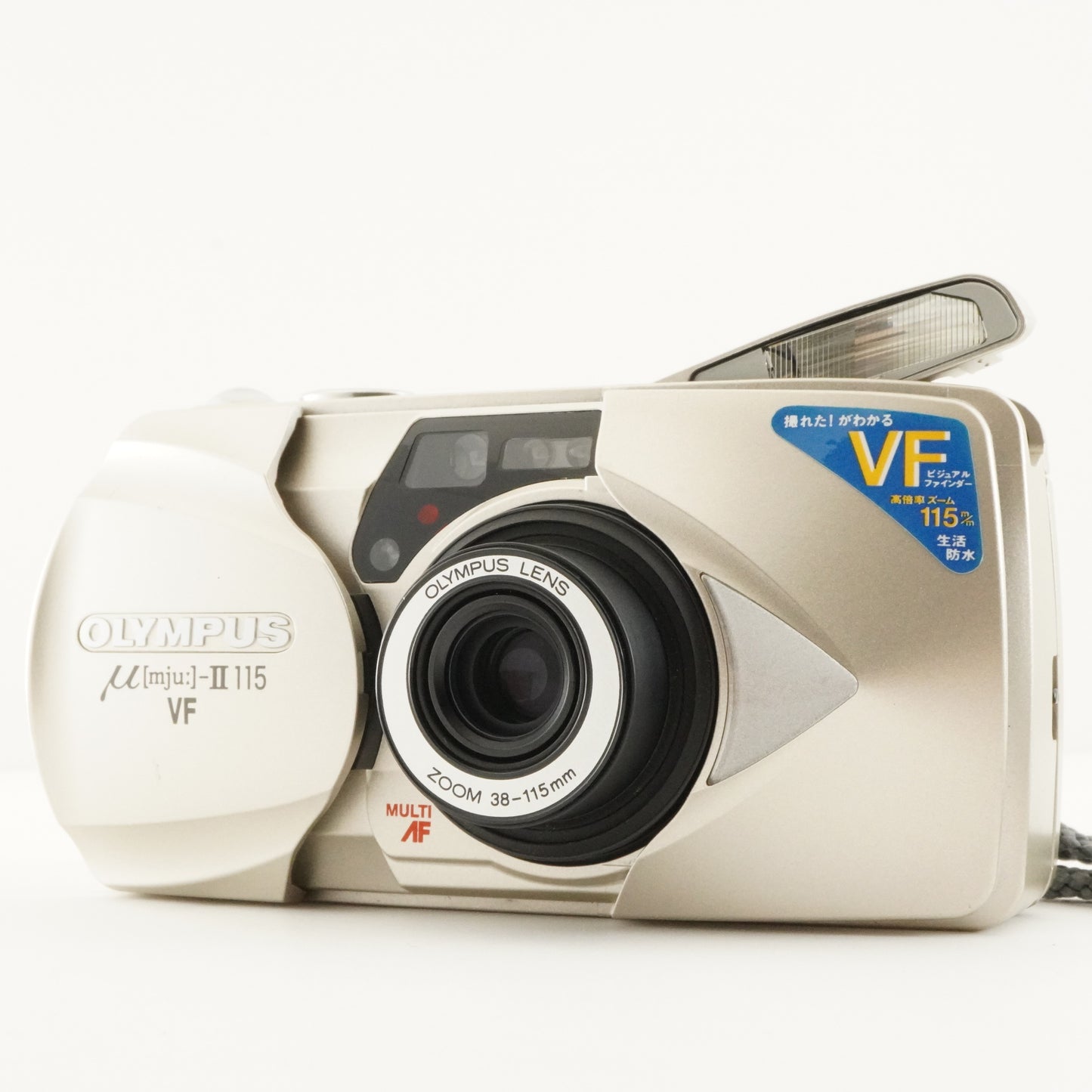 OLYMPUS mju II 115 VF [mju:] Point & Shoot Film Camera from Japan #11978