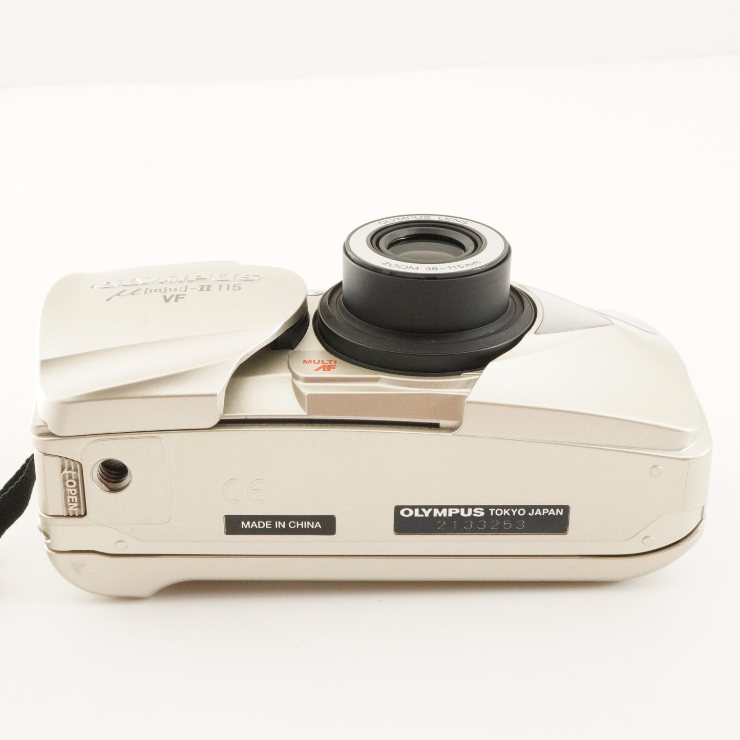 OLYMPUS mju II 115 VF [mju:] Point & Shoot Film Camera from Japan #11978