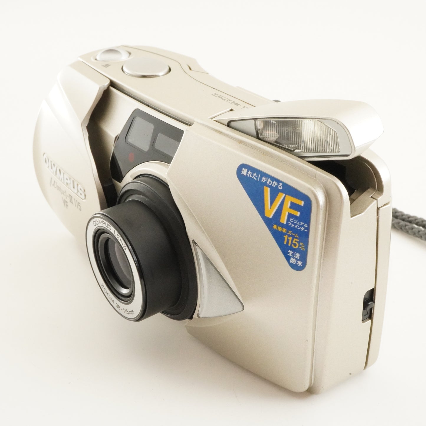OLYMPUS mju II 115 VF [mju:] Point & Shoot Film Camera from Japan #12024