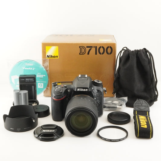 7,968 Shots / Nikon D7100 In Box + AF-S 18-105mm G ED VR from Japan #12099