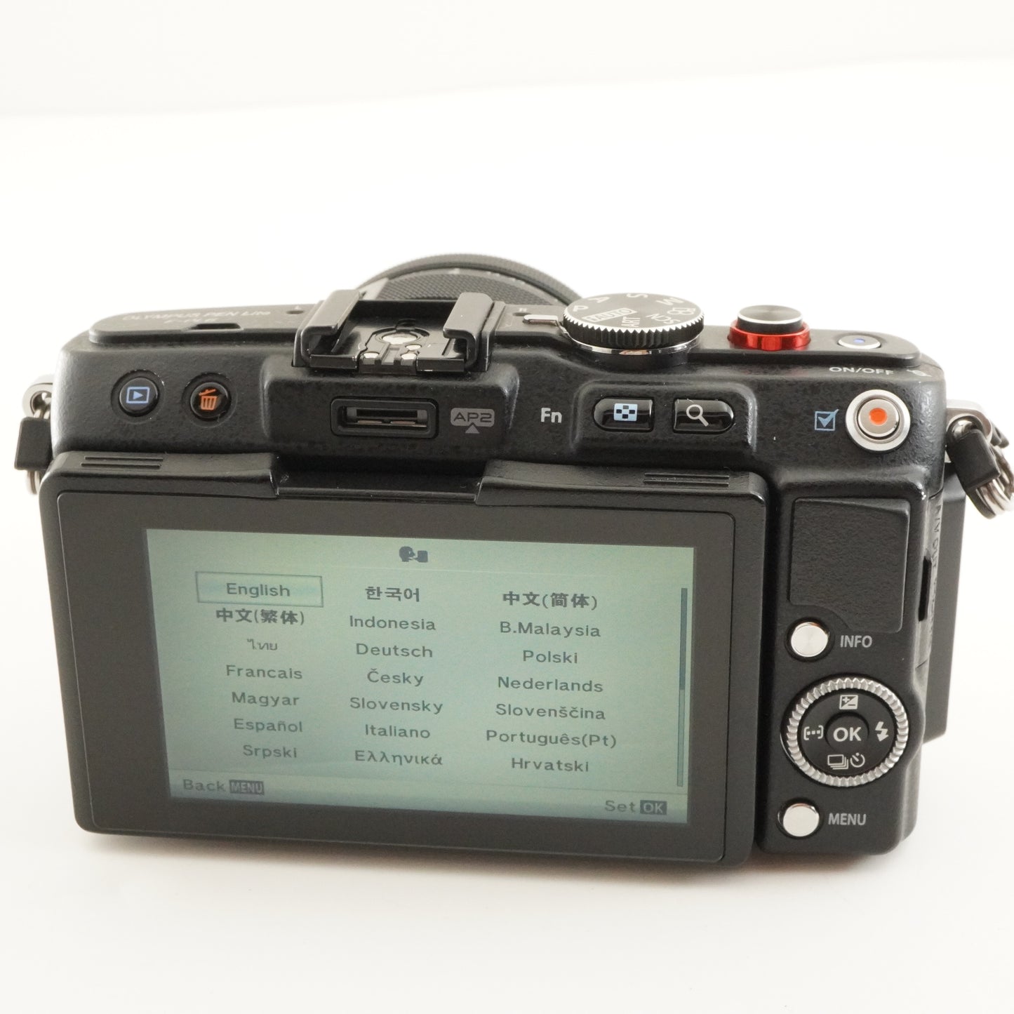 4,266 Shots / OLYMPUS PEN E-PL6 Black + 14-42mm + 4GB SDCard from Japan #12181