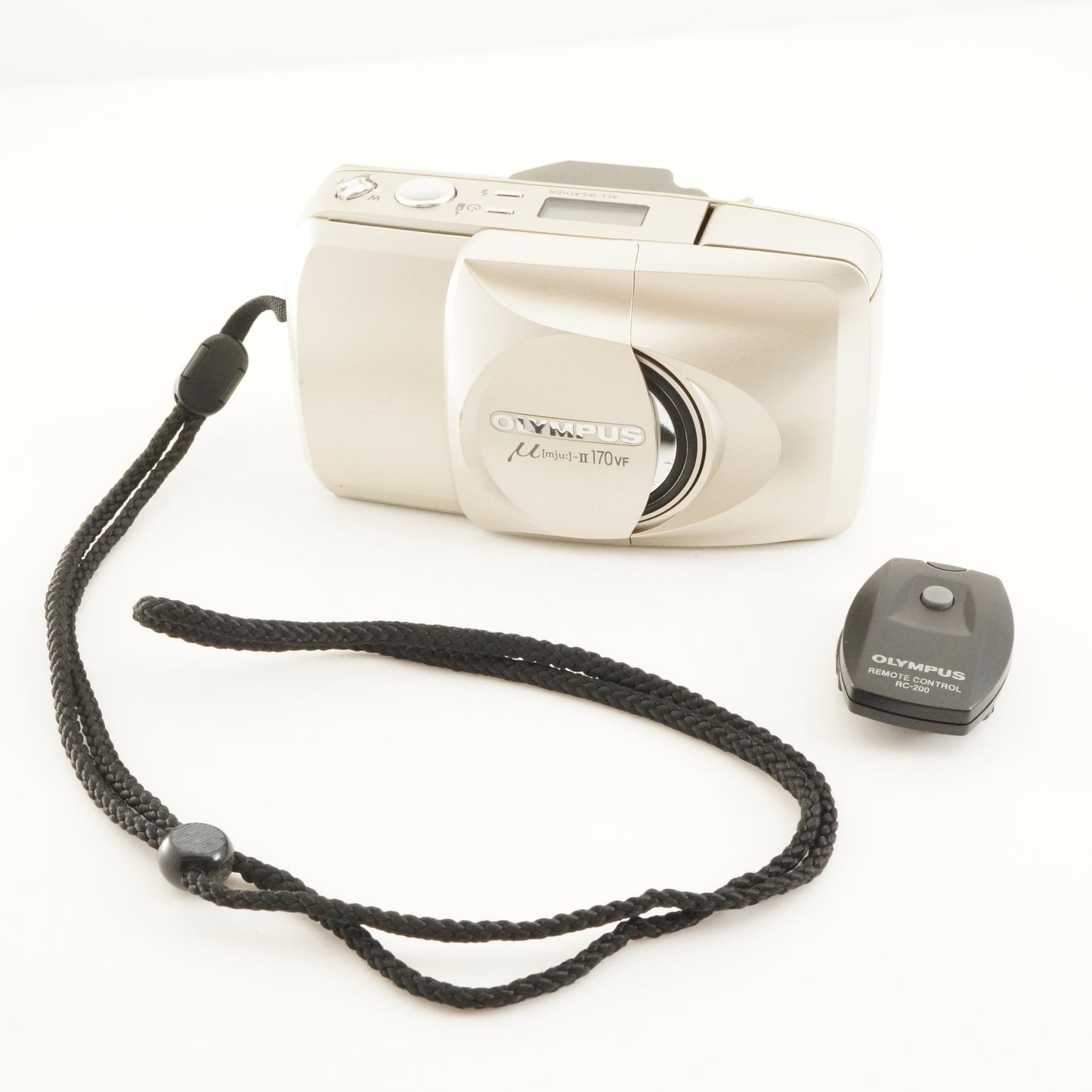 OLYMPUS mju II 170 VF [mju:] Point & Shoot Film Camera from Japan #12184