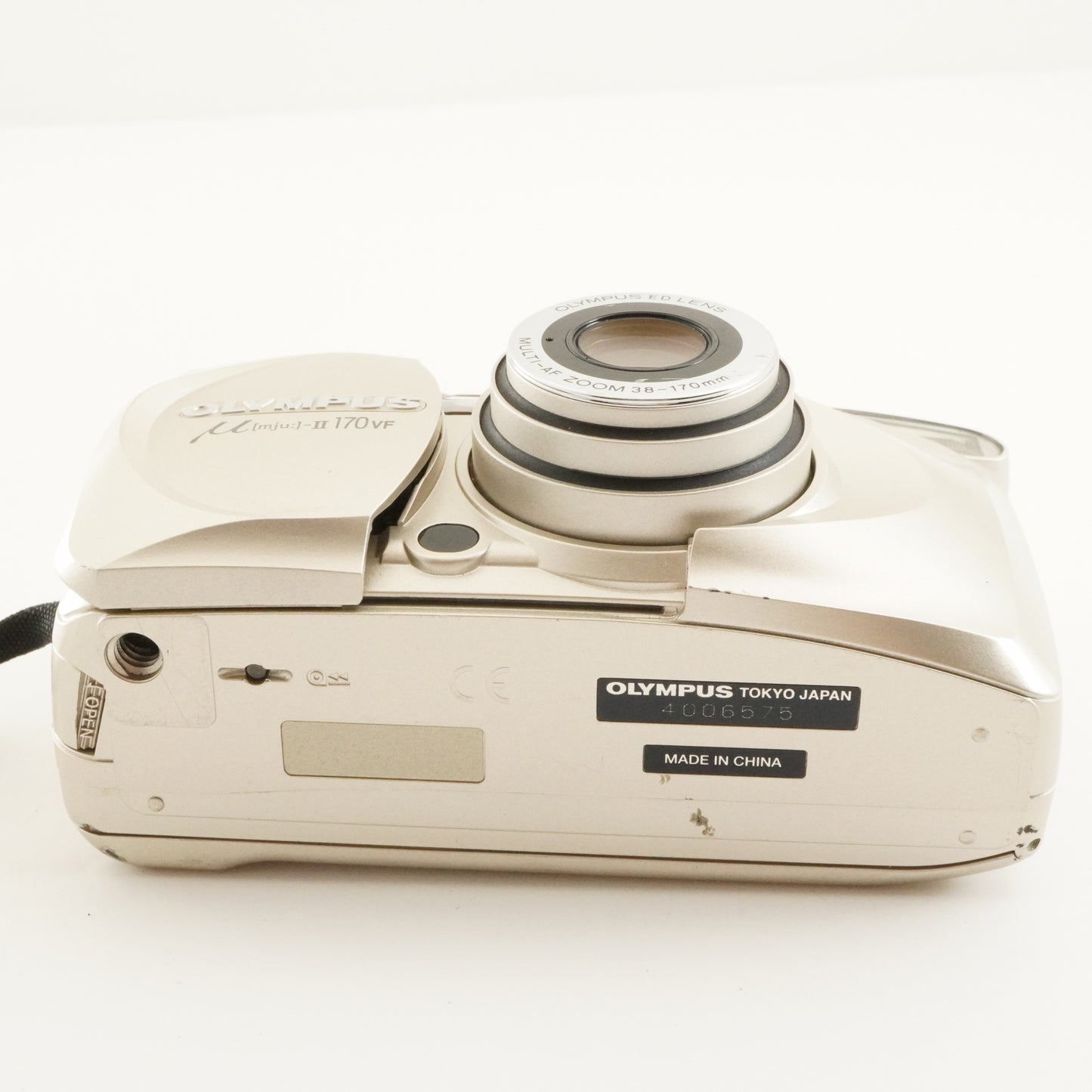 OLYMPUS mju II 170 VF [mju:] Point & Shoot Film Camera from Japan #12184