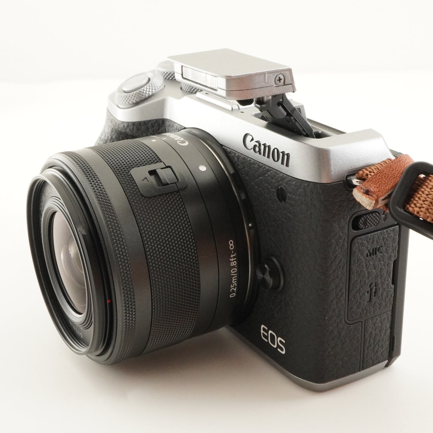 1000 Shots/ Canon EOS M6 Mark II W Zoom Kit +EVF-DC2 +16GBSD from Japan #12305
