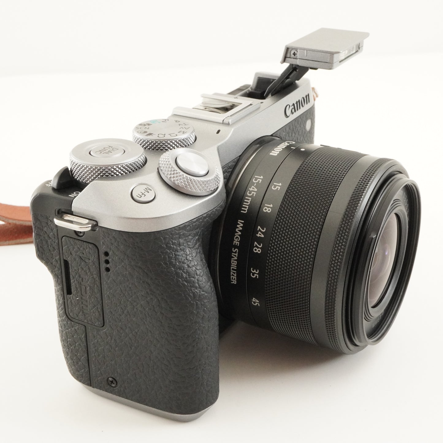 1000 Shots/ Canon EOS M6 Mark II W Zoom Kit +EVF-DC2 +16GBSD from Japan #12305