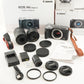 1000 Shots/ Canon EOS M6 Mark II W Zoom Kit +EVF-DC2 +16GBSD from Japan #12305