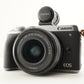 1000 Shots/ Canon EOS M6 Mark II W Zoom Kit +EVF-DC2 +16GBSD from Japan #12305