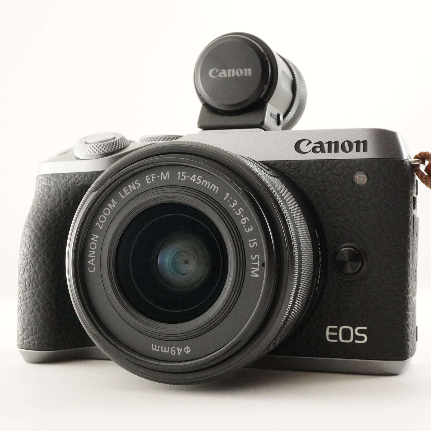 1000 Shots/ Canon EOS M6 Mark II W Zoom Kit +EVF-DC2 +16GBSD from Japan #12305