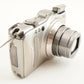 FUJIFILM FINEPIX F550 EXR Silver & 4GB SDHCCard Digital Camera from Japan #12386