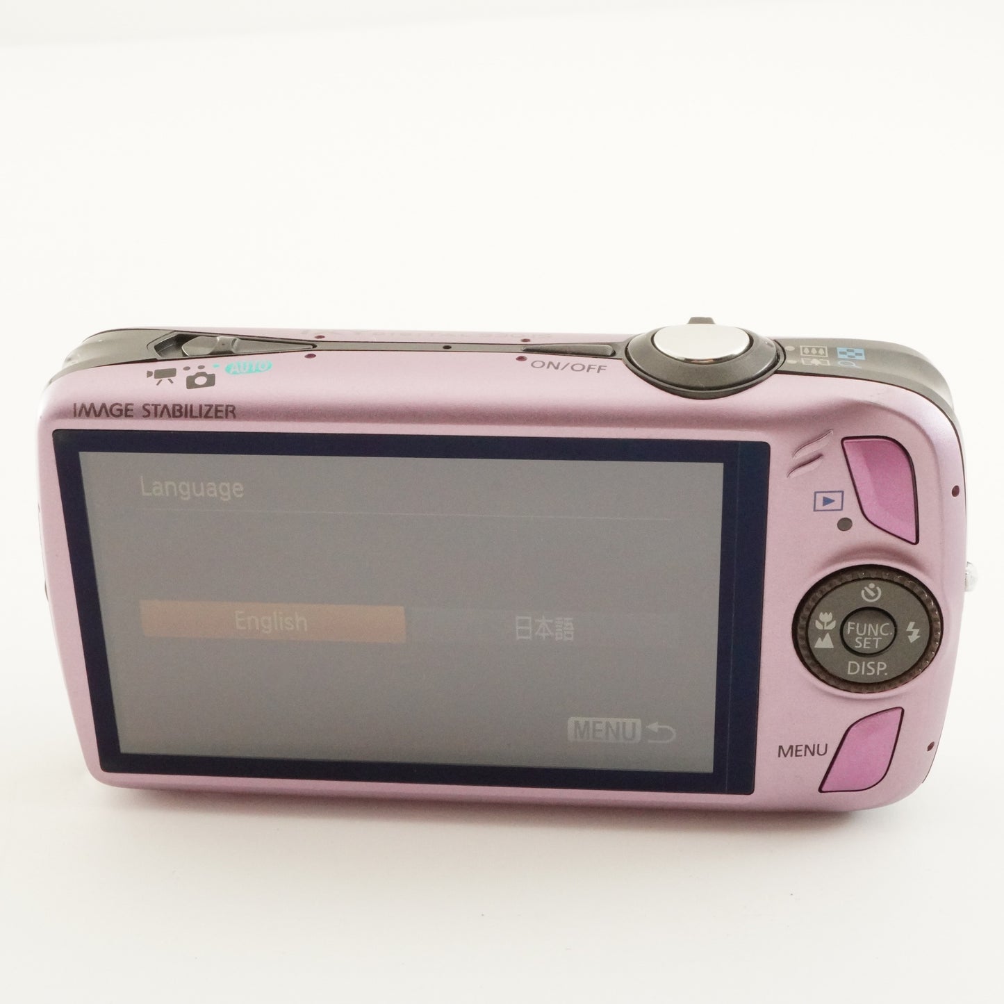 Canon IXY DIGITAL 930 IS Pink & 4GB SDHC Card Digital Camera from Japan #12419