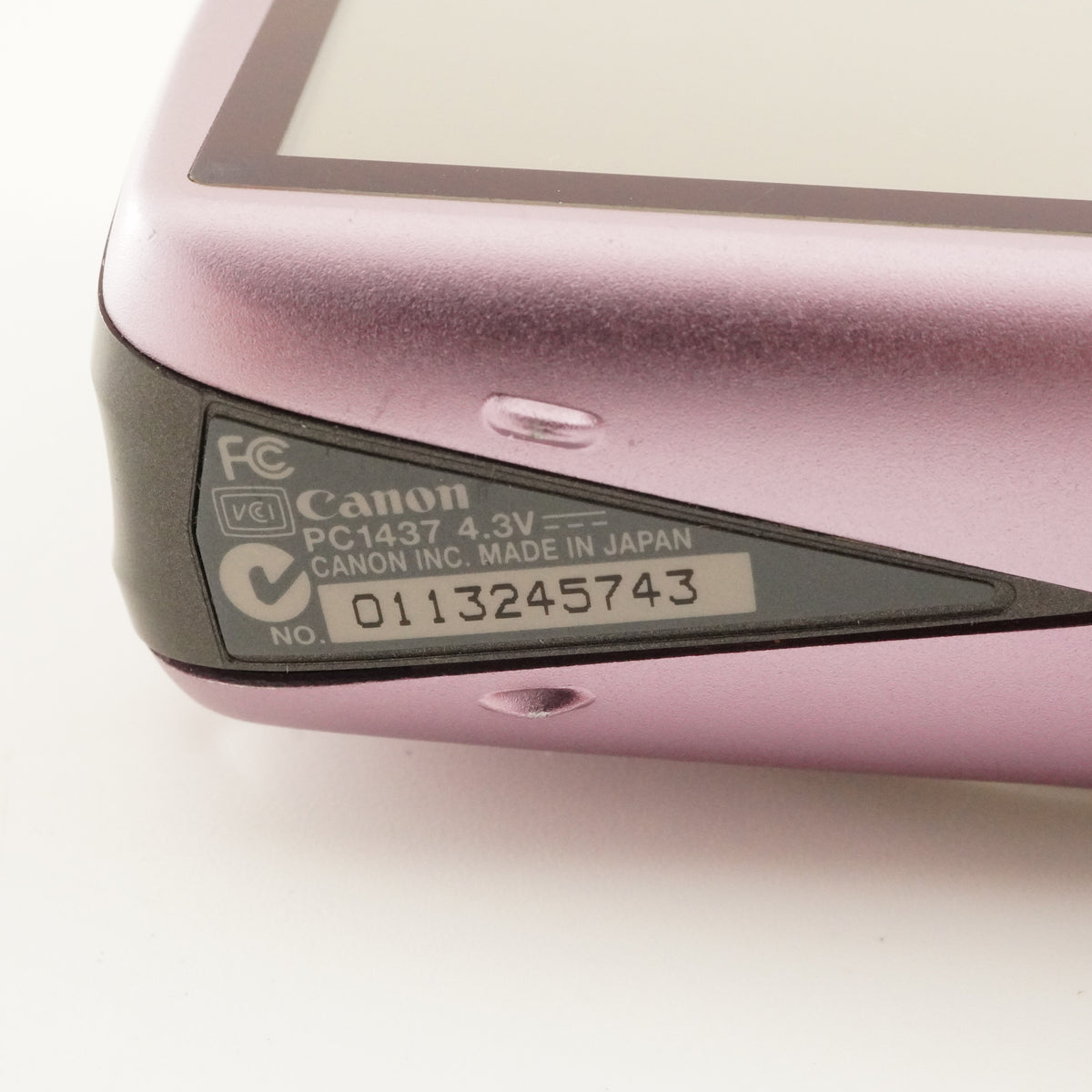 Canon IXY DIGITAL 930 IS Pink & 4GB SDHC Card Digital Camera from Japan #12419