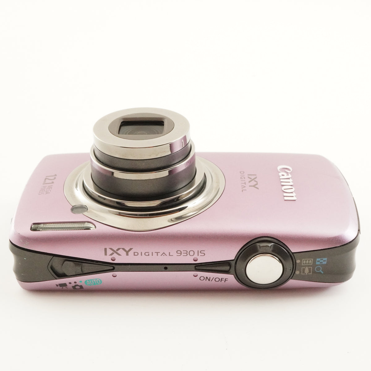 Canon IXY DIGITAL 930 IS Pink & 4GB SDHC Card Digital Camera from Japan #12419