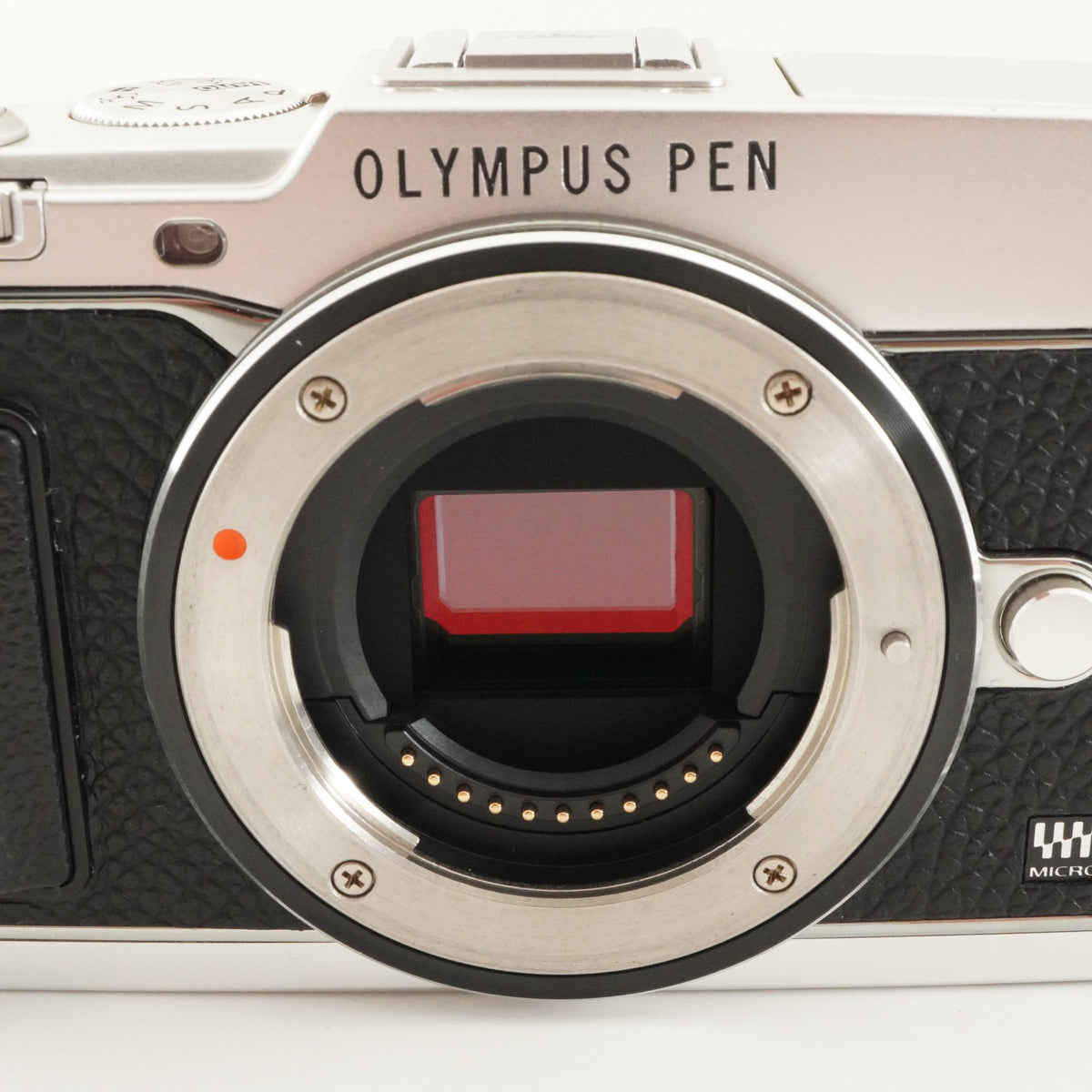 2,696 Shot / OLYMPUS PEN E-P5 Silver +14-42mm II R +8GB SDCard from Japan #12432