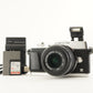 2,696 Shot / OLYMPUS PEN E-P5 Silver +14-42mm II R +8GB SDCard from Japan #12432
