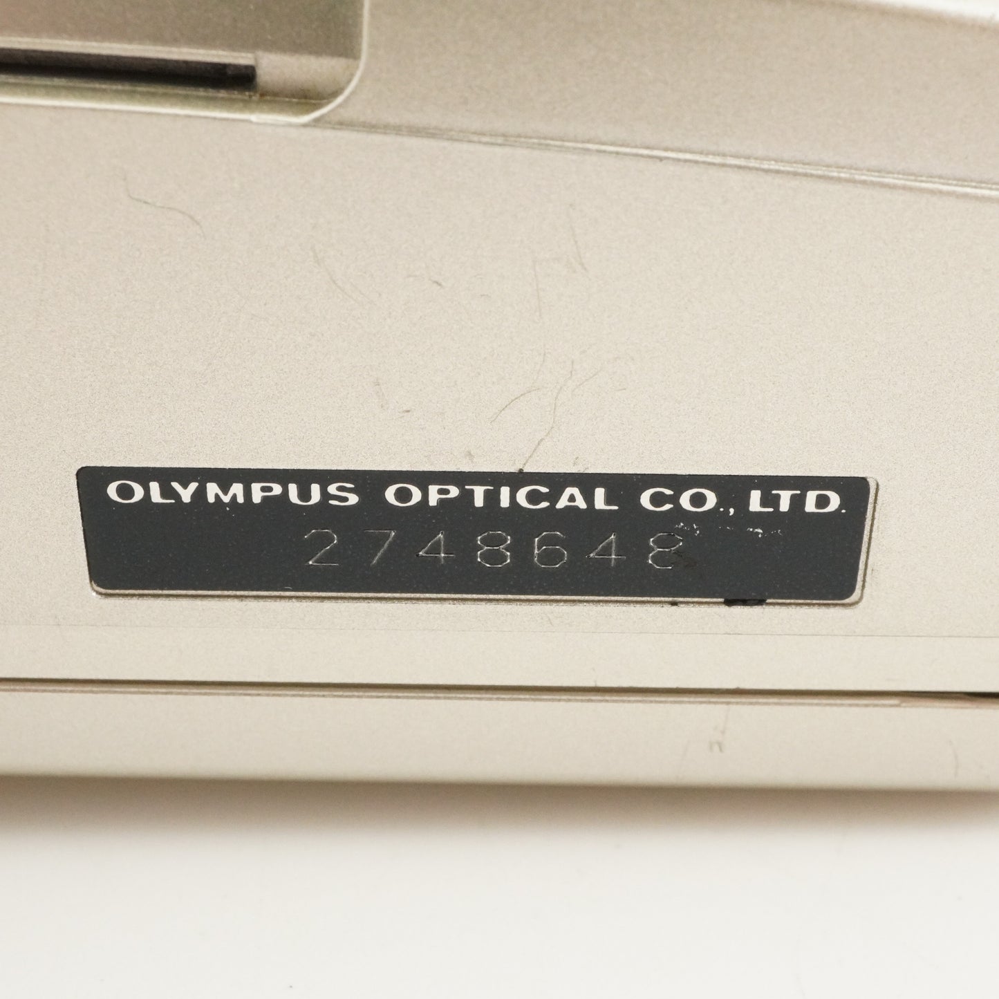 OLYMPUS mju II 110 [mju:] & EC-200 Point & Shoot Film Camera from Japan #12456