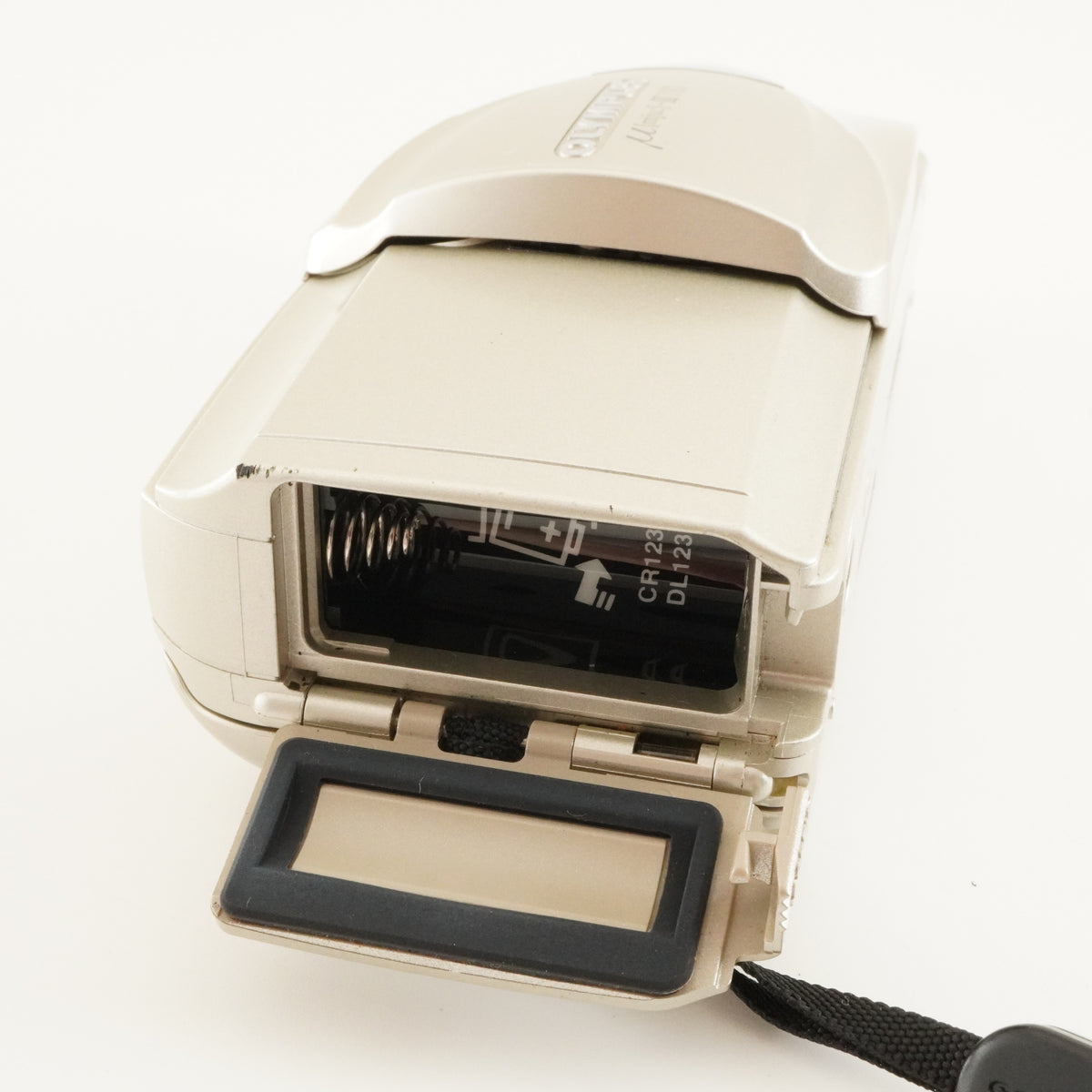 OLYMPUS mju II 110 [mju:] & EC-200 Point & Shoot Film Camera from Japan #12456