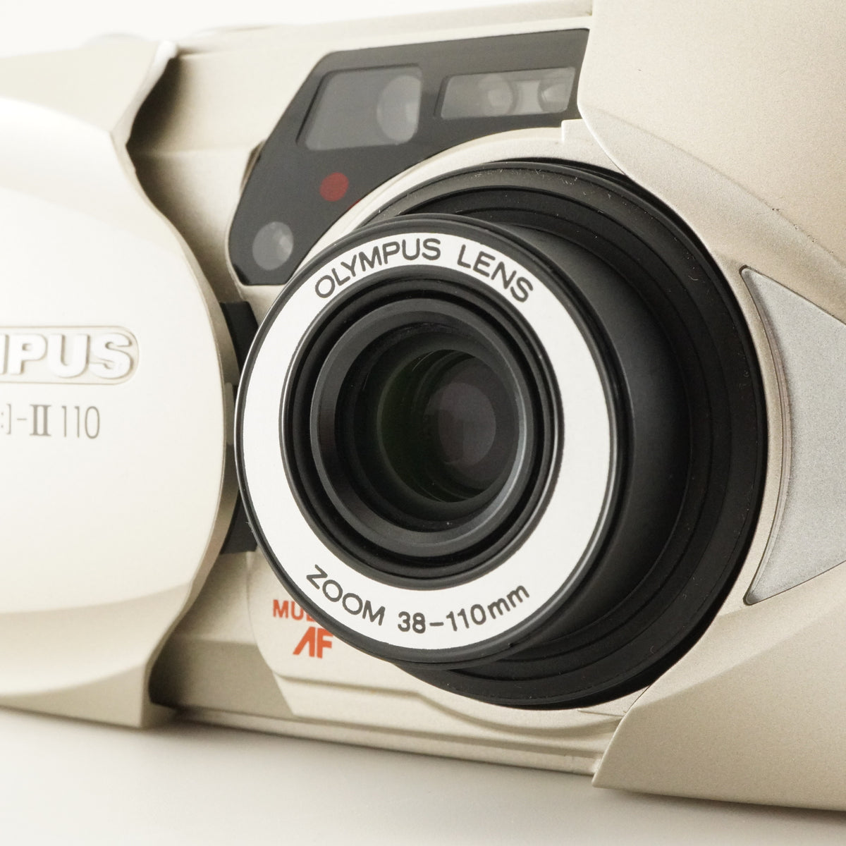 OLYMPUS mju II 110 [mju:] & EC-200 Point & Shoot Film Camera from Japan #12456