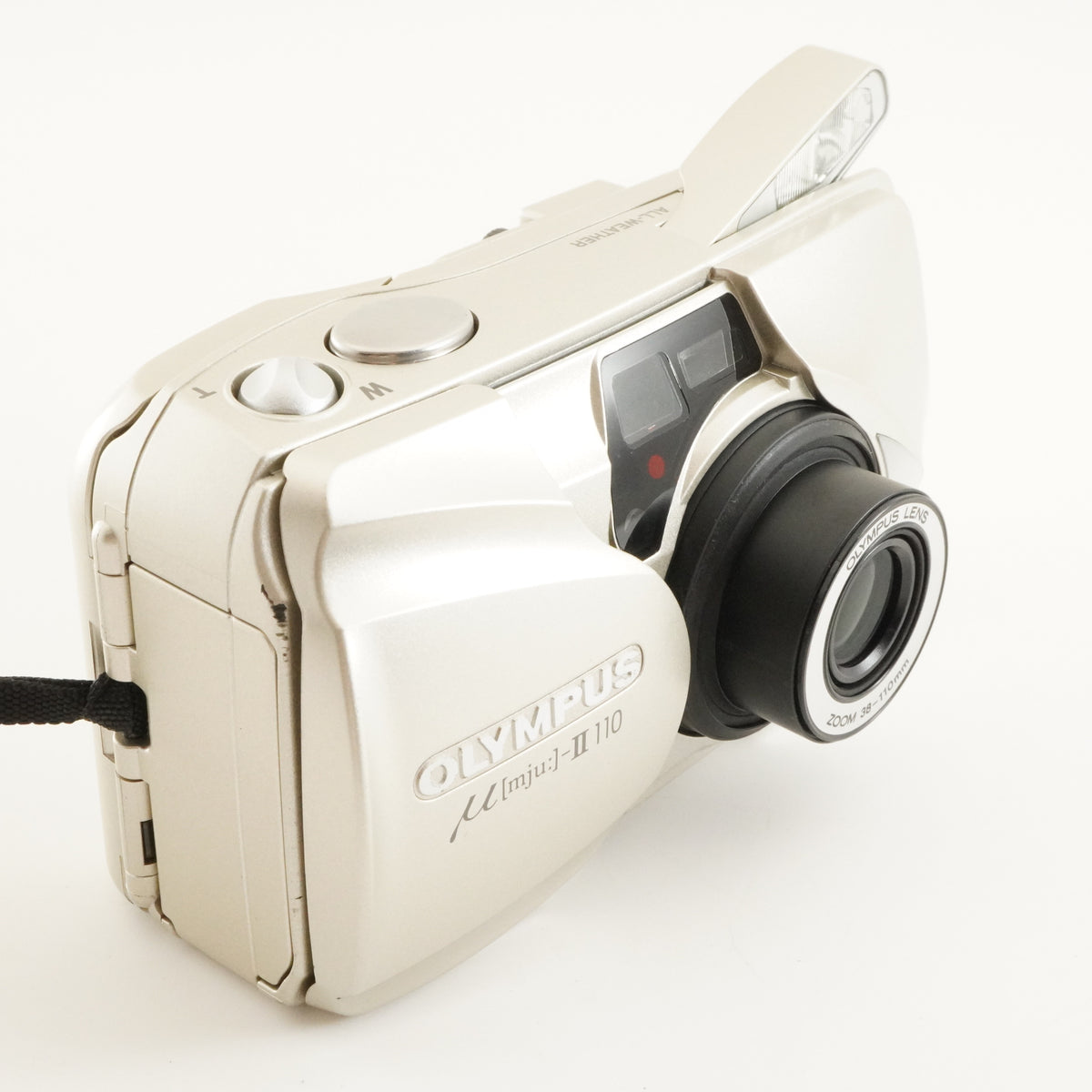 OLYMPUS mju II 110 [mju:] & EC-200 Point & Shoot Film Camera from Japan #12456