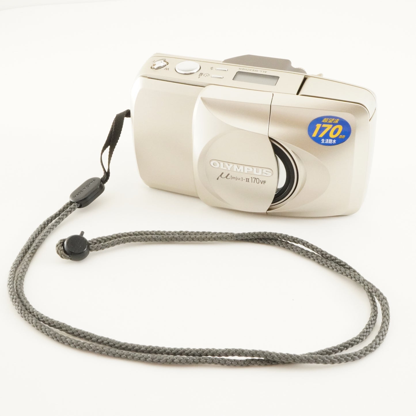 OLYMPUS mju II 170VF [mju:] Point & Shoot Film Camera from Japan #12470