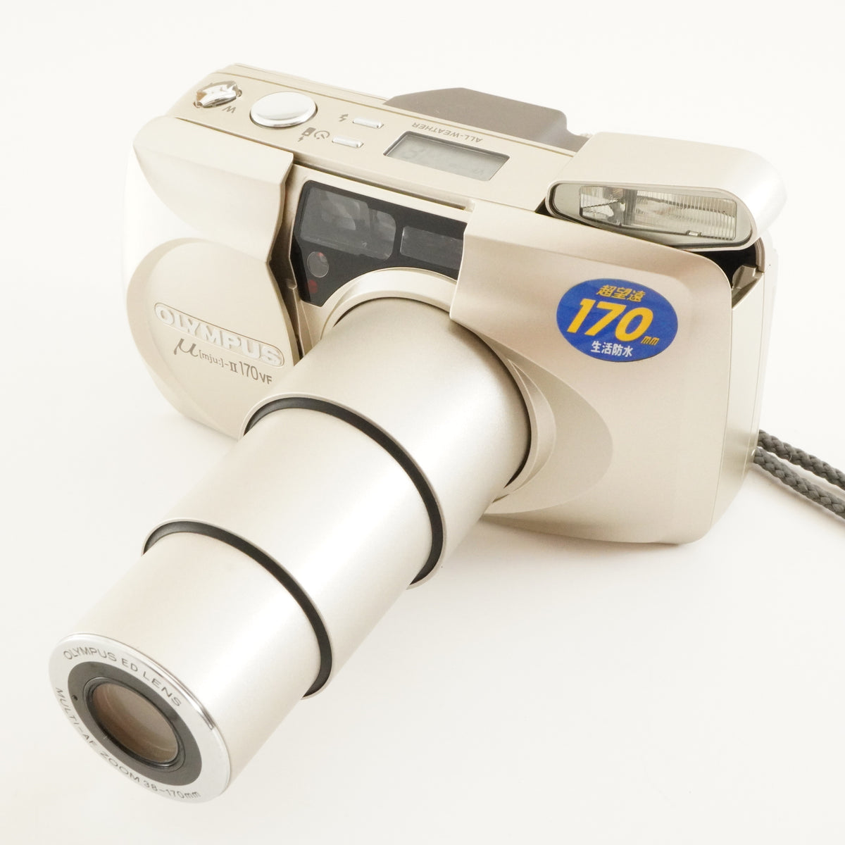 OLYMPUS mju II 170VF [mju:] Point & Shoot Film Camera from Japan #12470