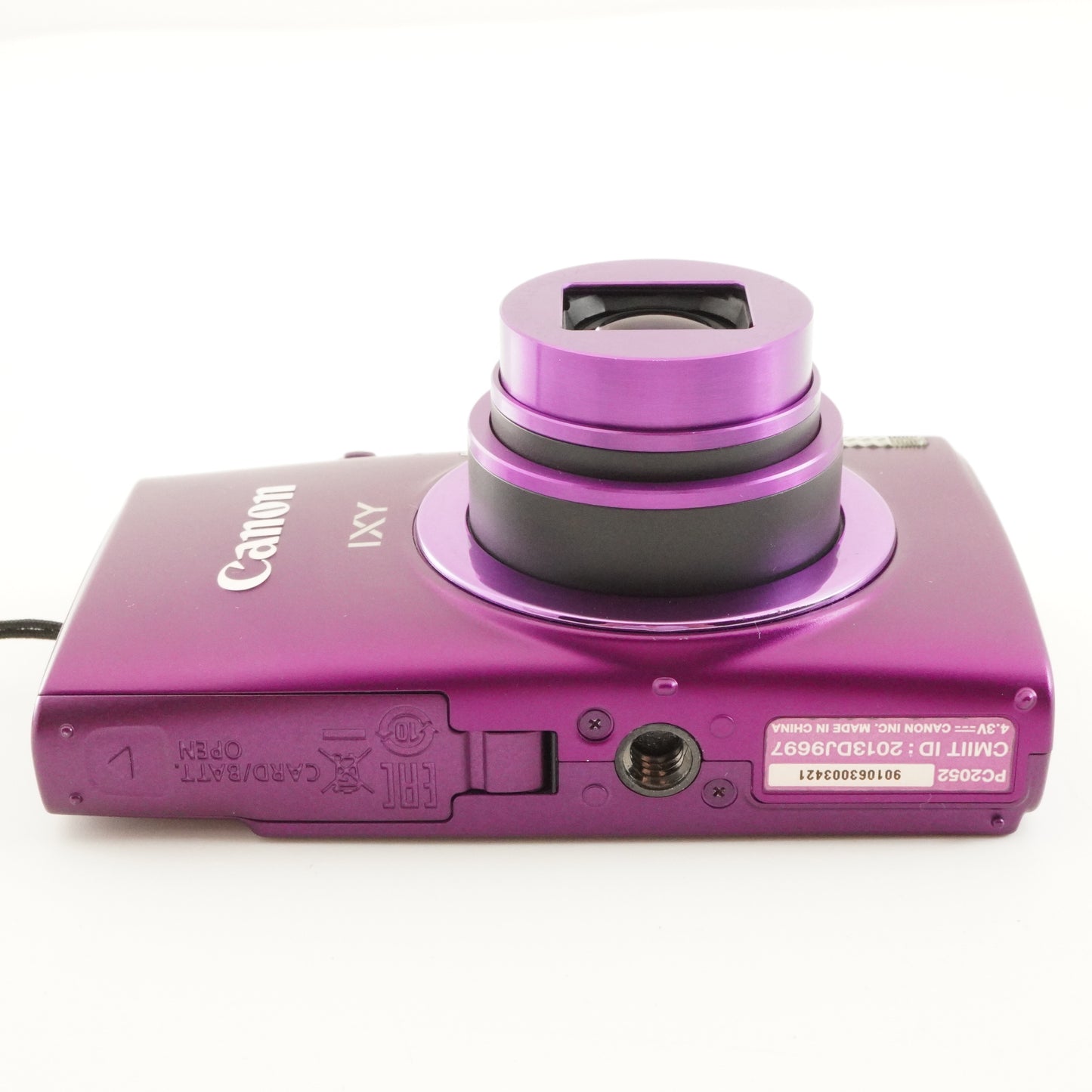 Canon IXY 630 Purple & 4GB SDHC Card Compact Digital Camera from Japan #12478