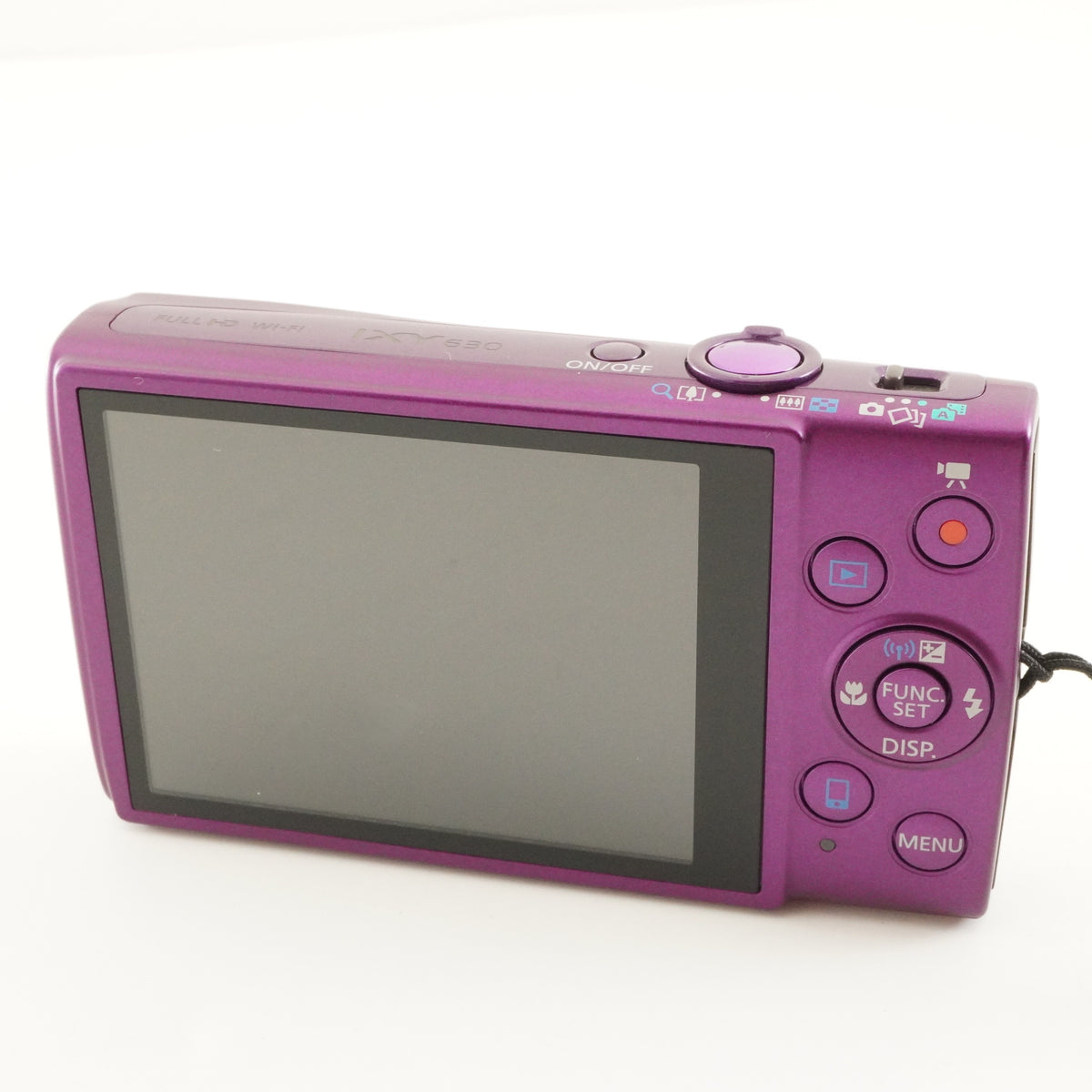 Canon IXY 630 Purple & 4GB SDHC Card Compact Digital Camera from Japan #12478