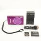 Canon IXY 630 Purple & 4GB SDHC Card Compact Digital Camera from Japan #12478