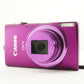 Canon IXY 630 Purple & 4GB SDHC Card Compact Digital Camera from Japan #12478