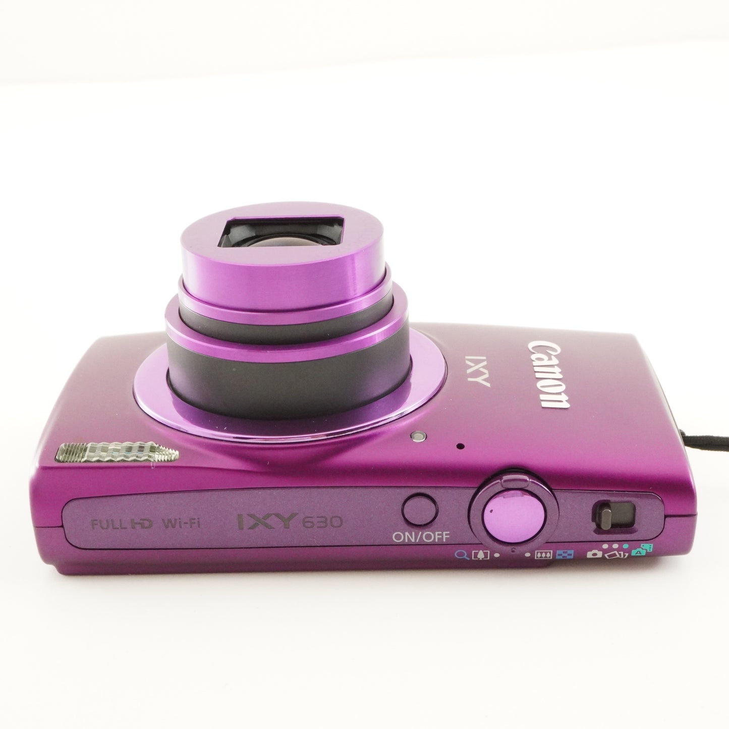 Canon IXY 630 Purple & 4GB SDHC Card Compact Digital Camera from Japan #12478